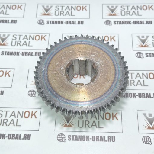 Шестерня двухвенцовая коробки подач токарного станка 1к62.07.81