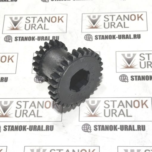 Шестерня двухвенцовая коробки подач токарного станка 16к20 16б20п.070.356