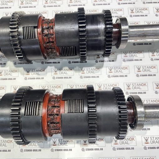 Вал фрикциона в сборе 1 оси кс тс 1м63 (ф40, 6 шлицев) Рязань 1м63.02.110 РСБ