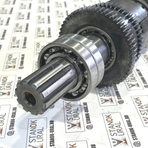 Вал фрикционный в сборе 1 оси кс тс 1к62 (10 ти шлицевой) (1к62.02.310сб)