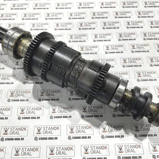 Вал фрикционный в сборе 1 оси кс тс 1к62 (10 ти шлицевой) (1к62.02.310сб)