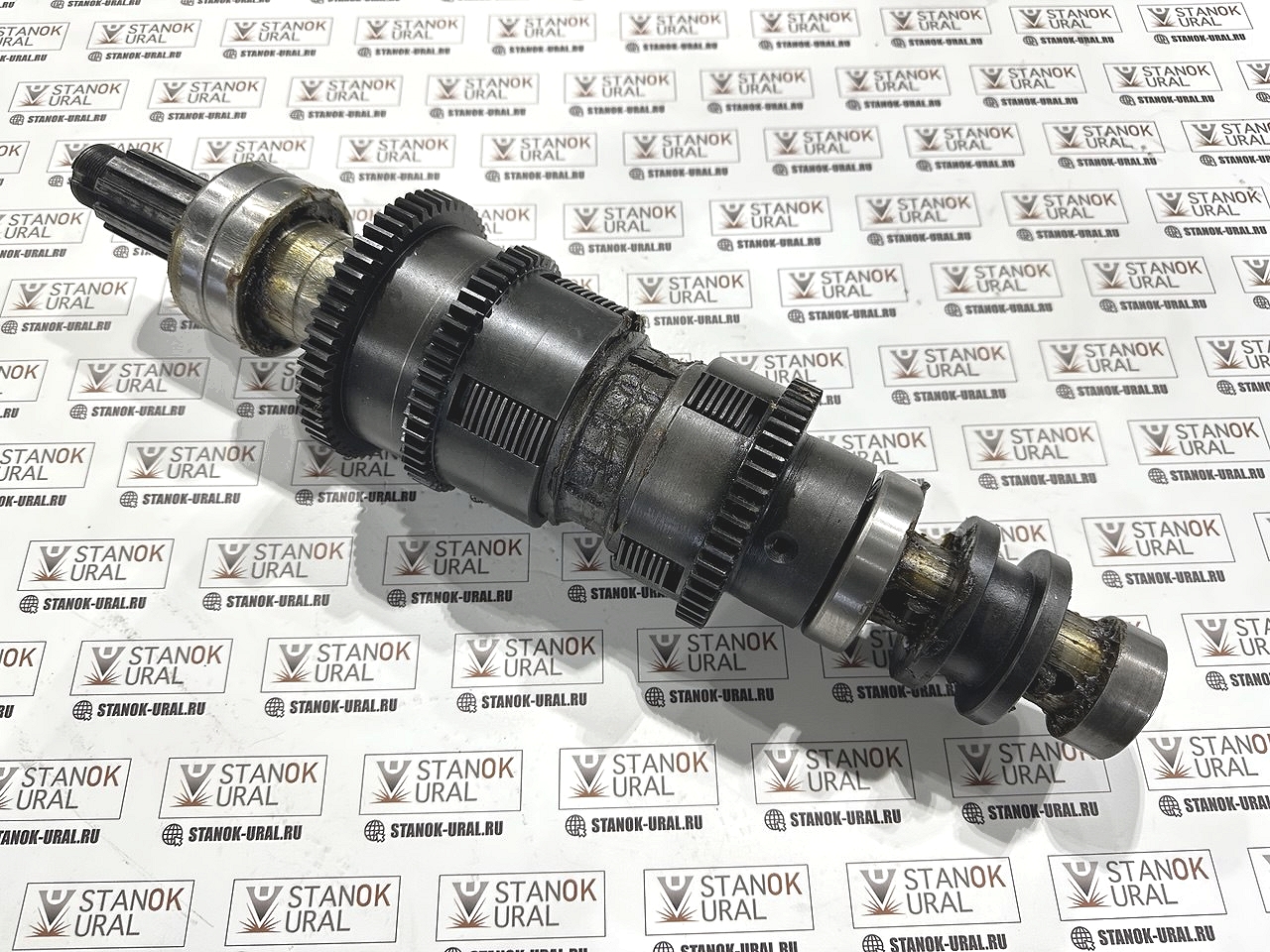 Вал фрикционный в сборе 1 оси кс тс 1к62 (10 ти шлицевой) (1к62.02.310сб)