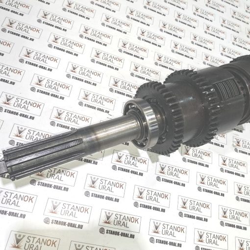 Вал фрикционный 1 оси токарного станка 1м63 8ми шлицевой ф42(8х36х42х7) Рязань