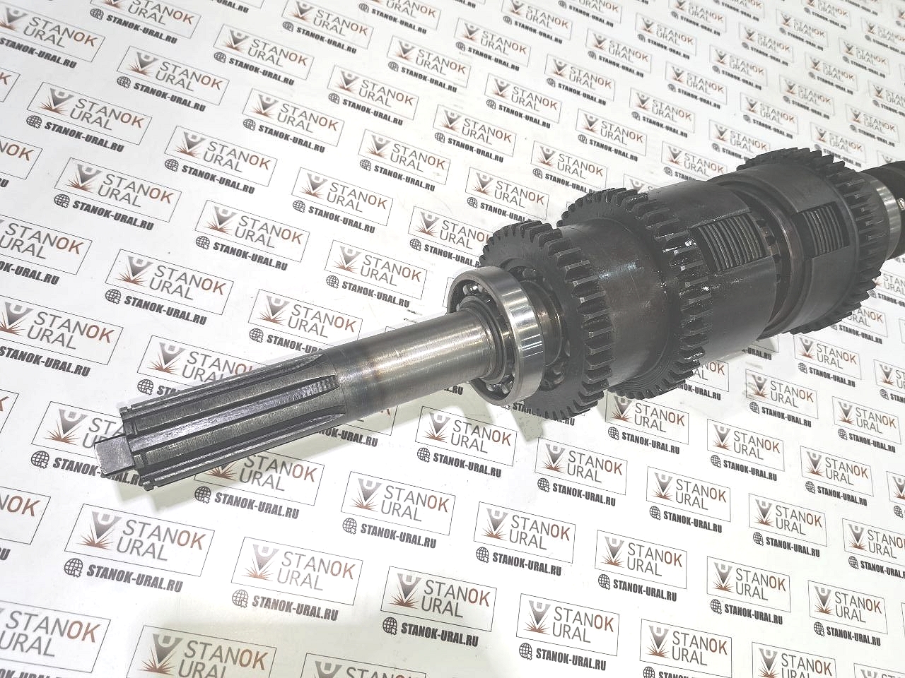 Вал фрикционный 1 оси токарного станка 1м63 8ми шлицевой ф42(8х36х42х7) Рязань