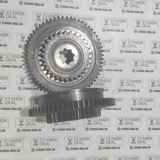 Блоок шестерня вала 3 оси КС ТС 16к20 (16к20.020.515) в сборе (16к20.020.515)