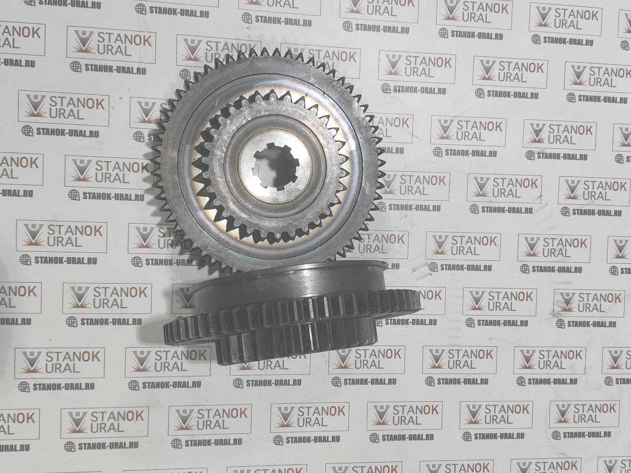 Блоок шестерня вала 3 оси КС ТС 16к20 (16к20.020.515) в сборе (16к20.020.515)