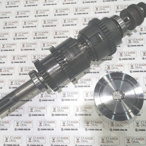 Вал фрикционный 1 оси токарного станка 1м63 8ми шлицевой ф42(8х36х42х7) Рязань