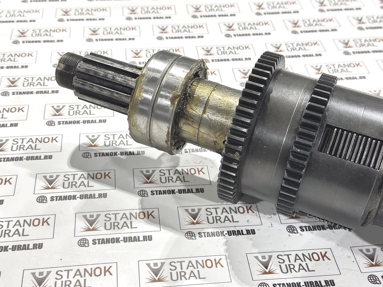 Вал фрикционный в сборе 1 оси кс тс 1к62 (10 ти шлицевой) (1к62.02.310сб)