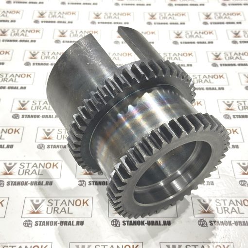 Корзина фрикционного вала 1 оси кс тс 1м63 двухвенцовая монолитная (m3; z40,45) Рязань (1м63.02.369)