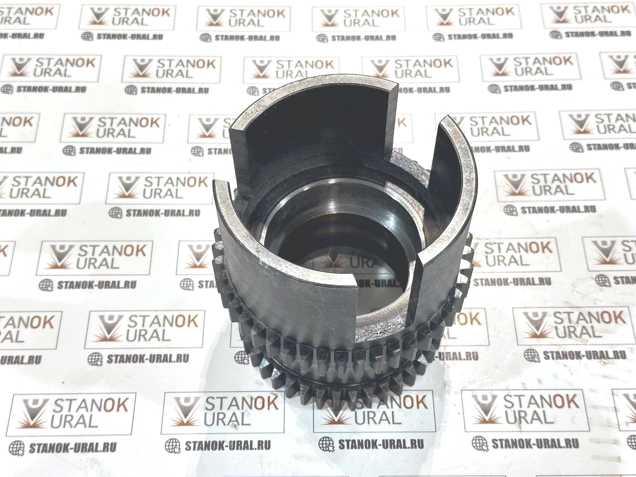 Корзина фрикционного вала 1 оси кс тс 1м63 двухвенцовая монолитная (m3; z40,45) Рязань (1м63.02.369)