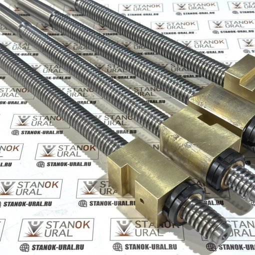 Винтовая пара с гайками поперечной подачи токарного станка 16к20.050.401/201/202СБ 16к20.050.401/201/202СБ