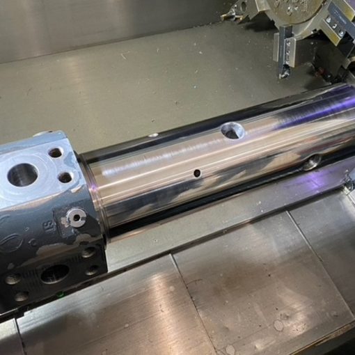 Восстановление ротора поворотного коллектора komatsu pc4000 11