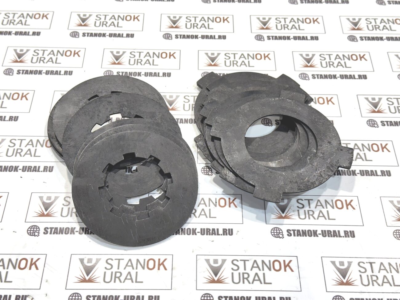 Комплект дисков фрикционных 1 оси коробки скоростей тс 1к62 (8 шл. 40шт.) (16к20.020.486/487)